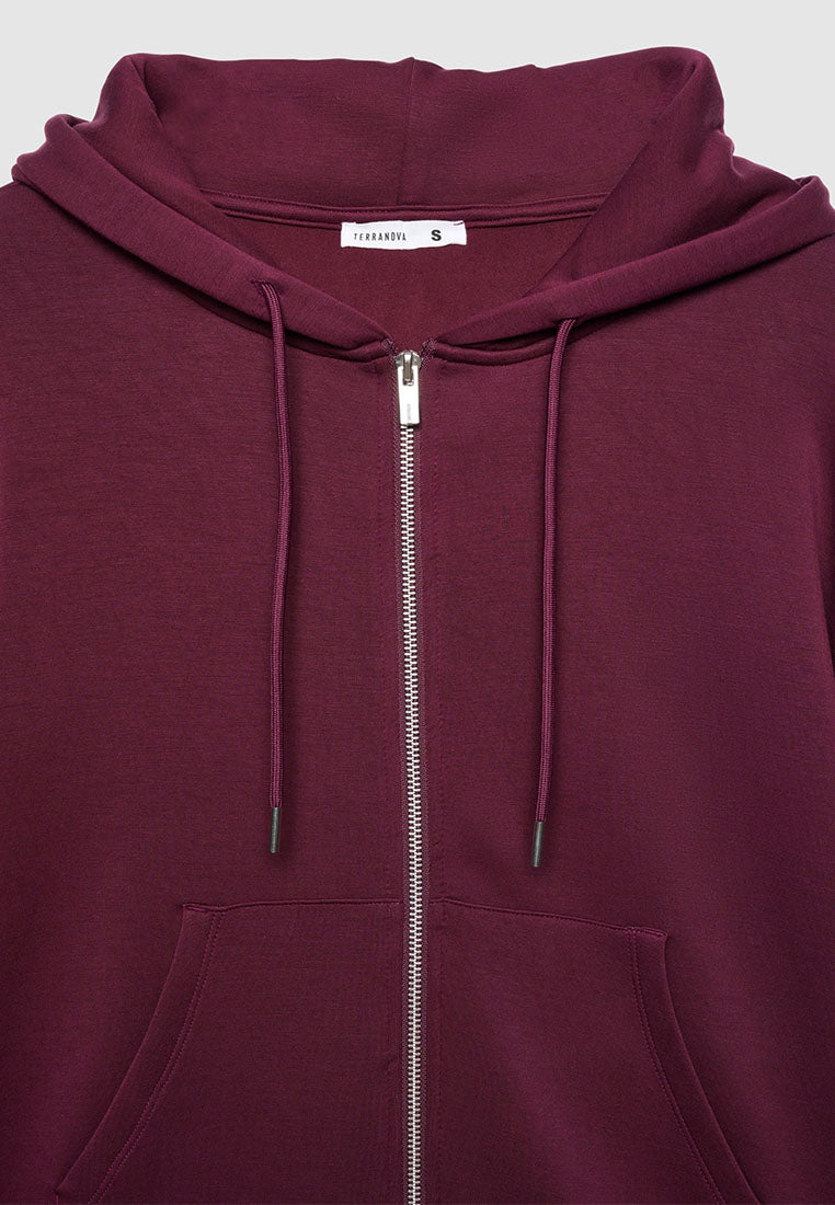 Women's Oversized Sweatshirt with Zip