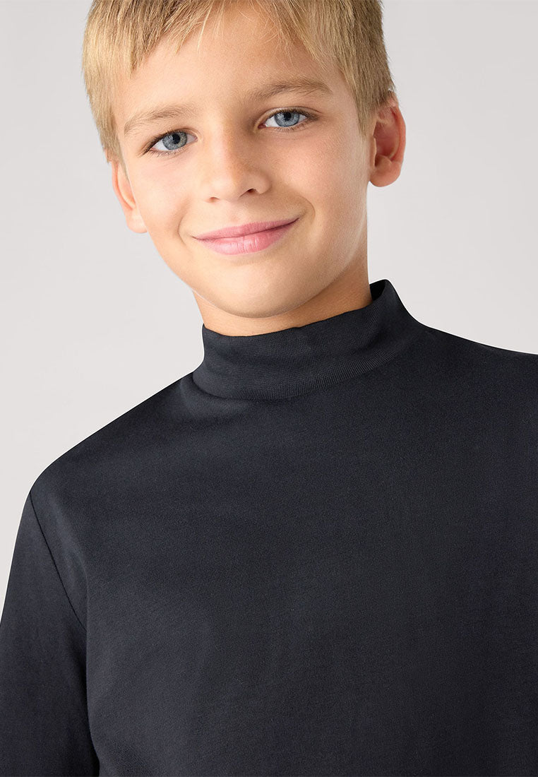 Pack of 2 long-sleeve plain T-shirts for Boys