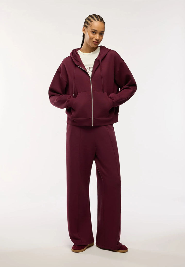 Women's Oversized Sweatshirt with Zip