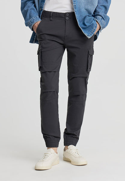 Men's Cargo Trousers with Cuffs