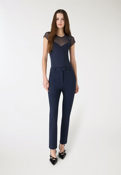 Women's Essential Mesh-Detail Bodysuit