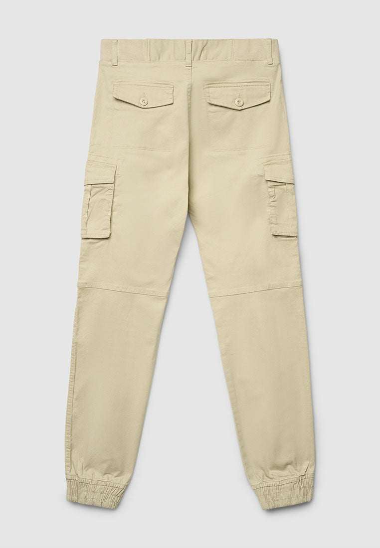 Men's Cargo Trousers with Cuffs