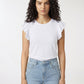 Women's Ruffled Sleeves T-shirt