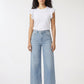 Women's Ruffled Sleeves T-shirt