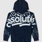 Midnight Flame Graphic Hoodie for Boys