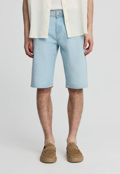 Men's Cuffed Denim Shorts