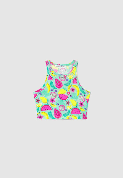 Fruit Print Top for Girls