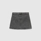 Sparkle Star Denim Mini Skirt for Girls
