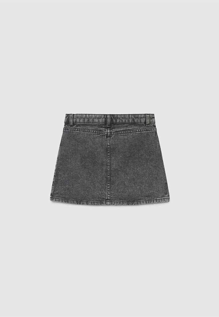 Sparkle Star Denim Mini Skirt for Girls