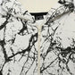 Hoodie with zip and marbled print for Boys