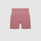 Women's Seamless short sports leggings with ruching