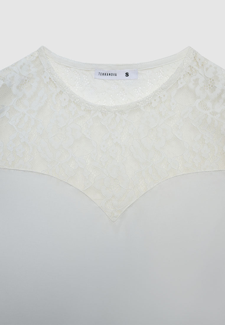 Women's Floral lace T-shirt
