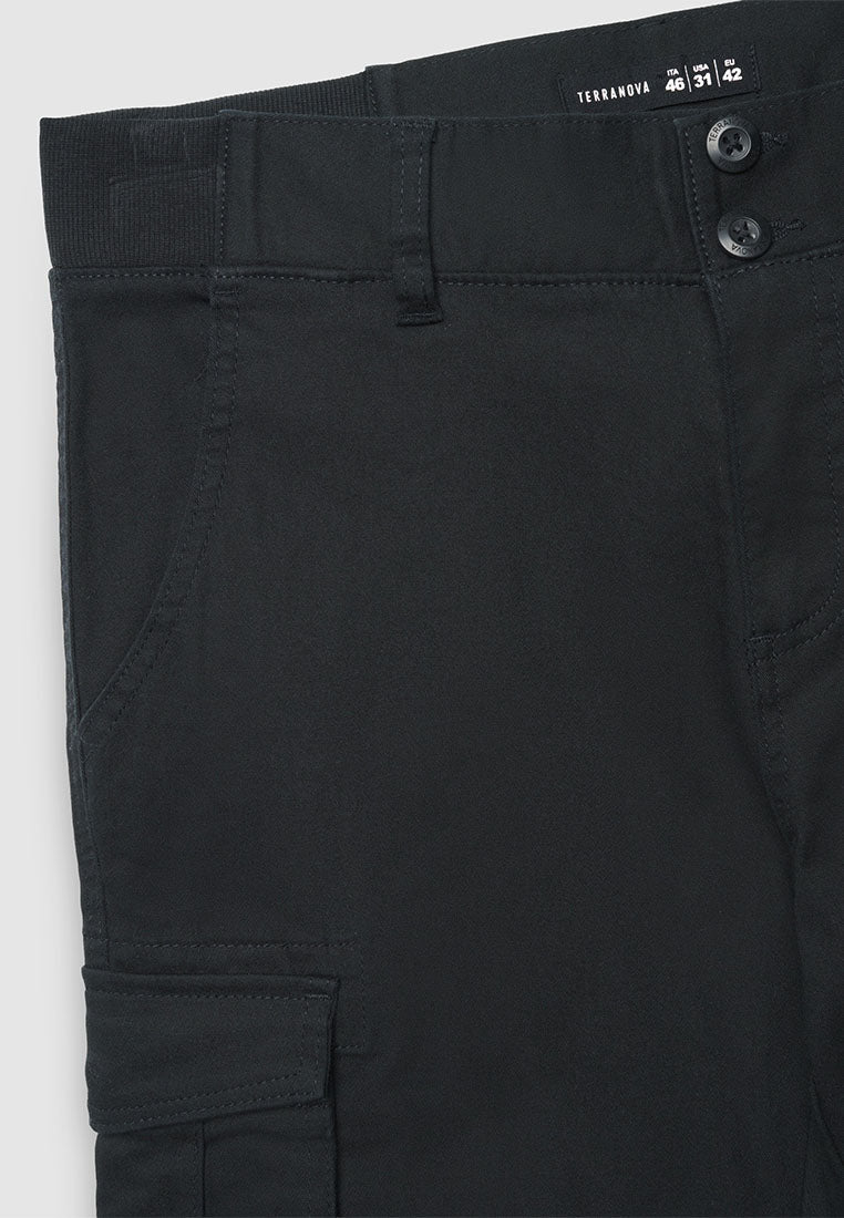 Men's Cargo Trousers with Cuffs