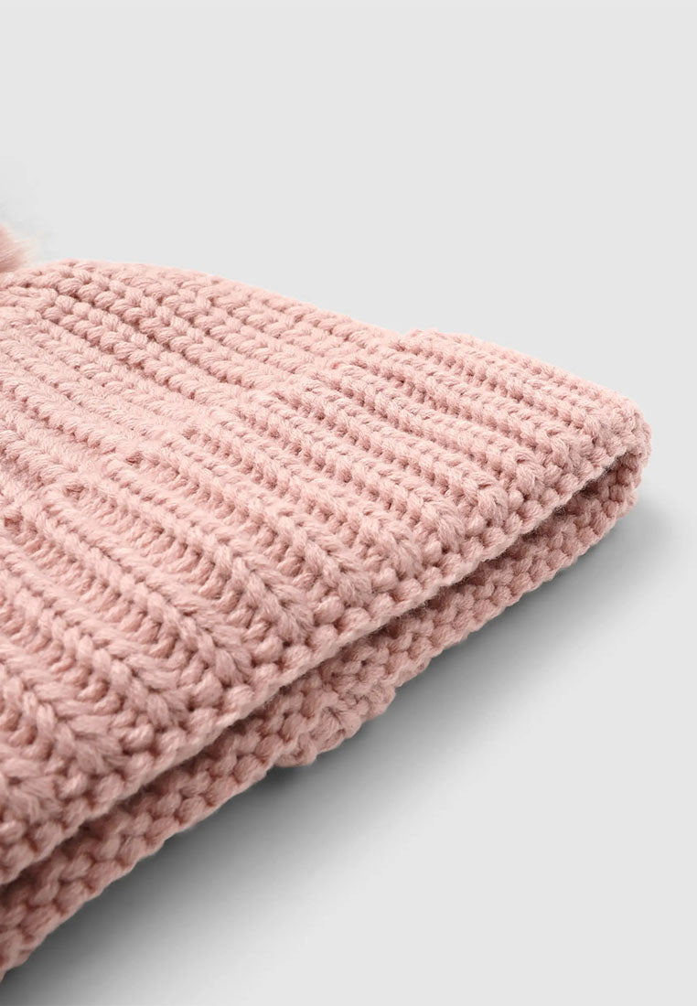 Women's Pom Pom Beanie Hat