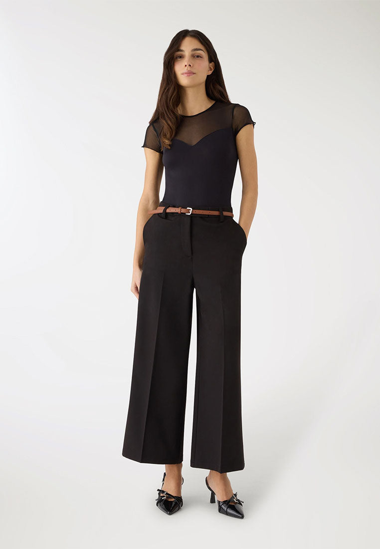 Women's Essential Mesh-Detail Bodysuit