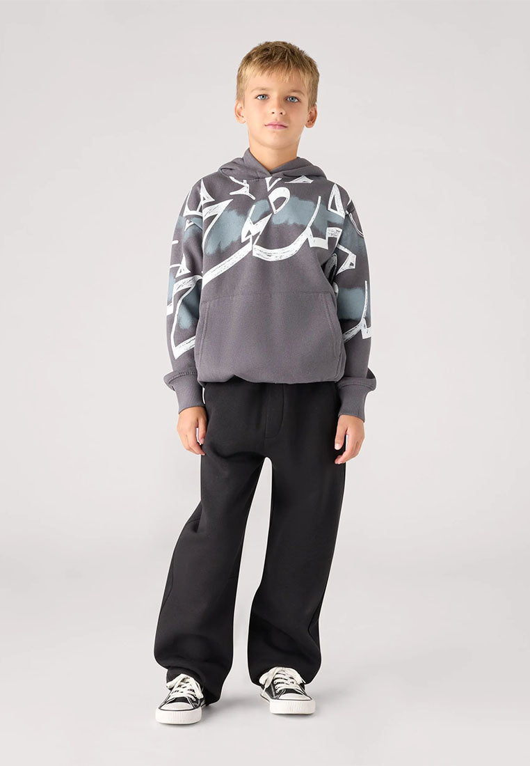 Hoodie with graffiti print for Boys