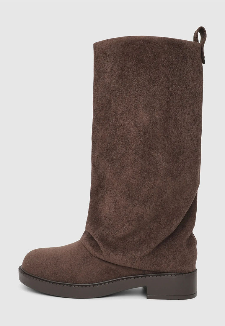 Women's Cuffed Biker Boots