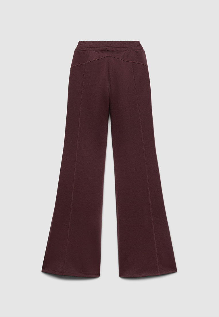 Women's High-Rise Wide-Leg Lounge Pants