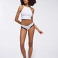 Women's Polka Dot Lace-Trimmed Briefs