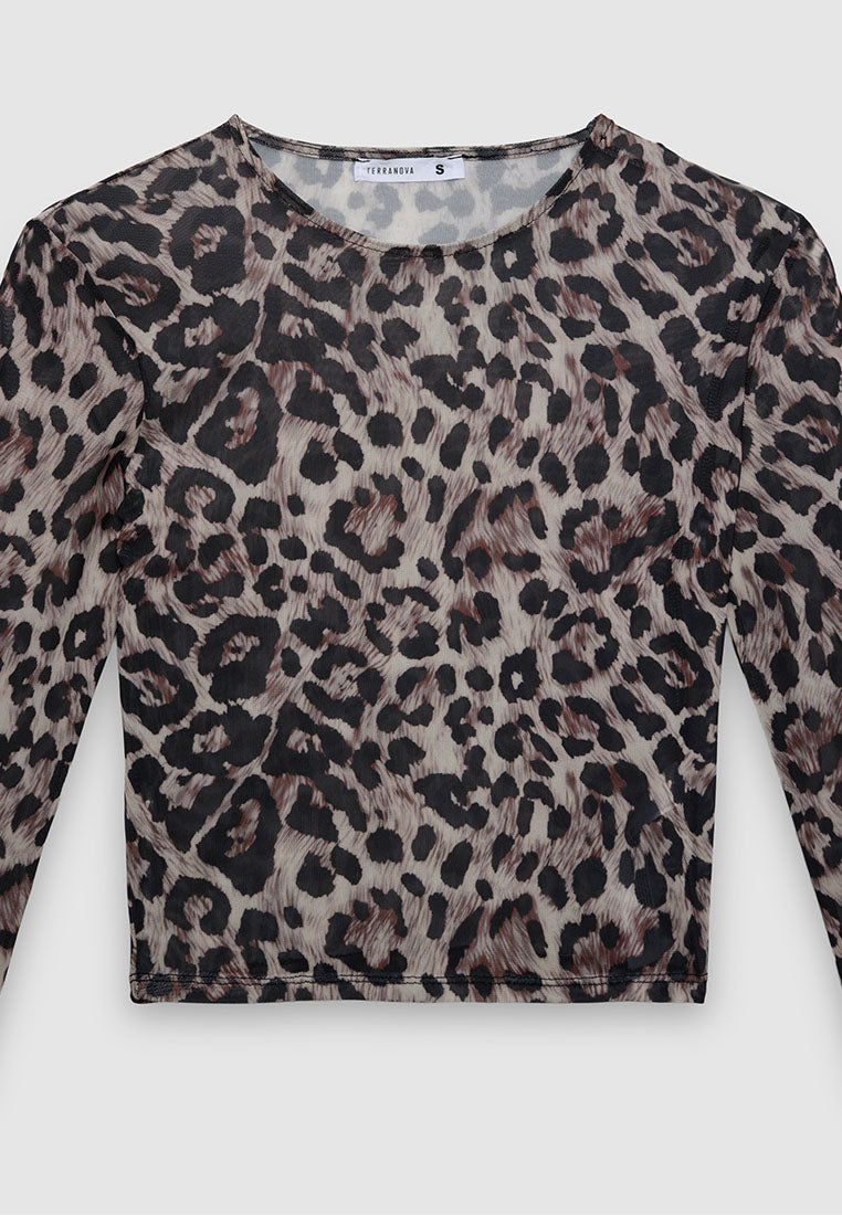 Women's Animal Print T-shirt