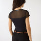 Women's Essential Mesh-Detail Bodysuit