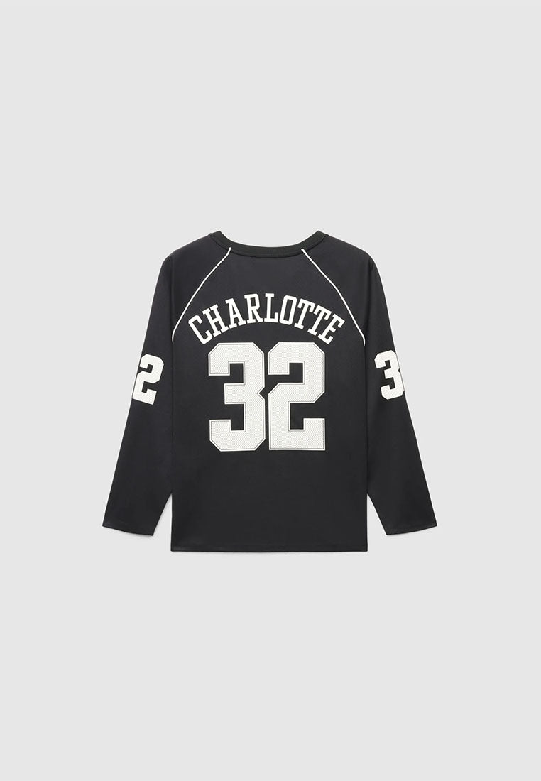 Women's Wide-cut mesh T-shirt