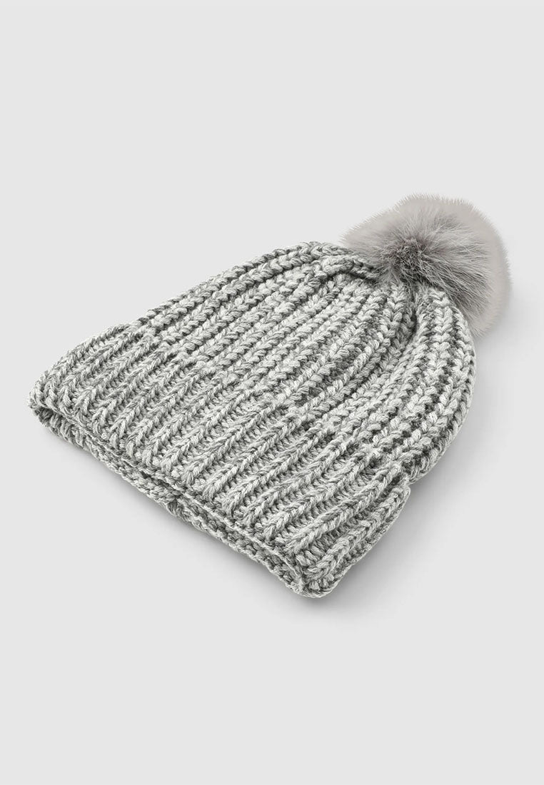 Women's Pom Pom Beanie Hat