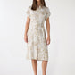 Women's Leaf print Dress