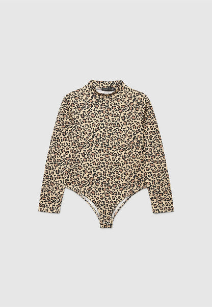 Wildside Mock-Neck Bodysuit for Girls