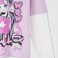Long-sleeve T-shirt with print and double sleeves for Girls
