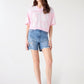 Women’s Oversized Mesh "89" Jersey Shirt