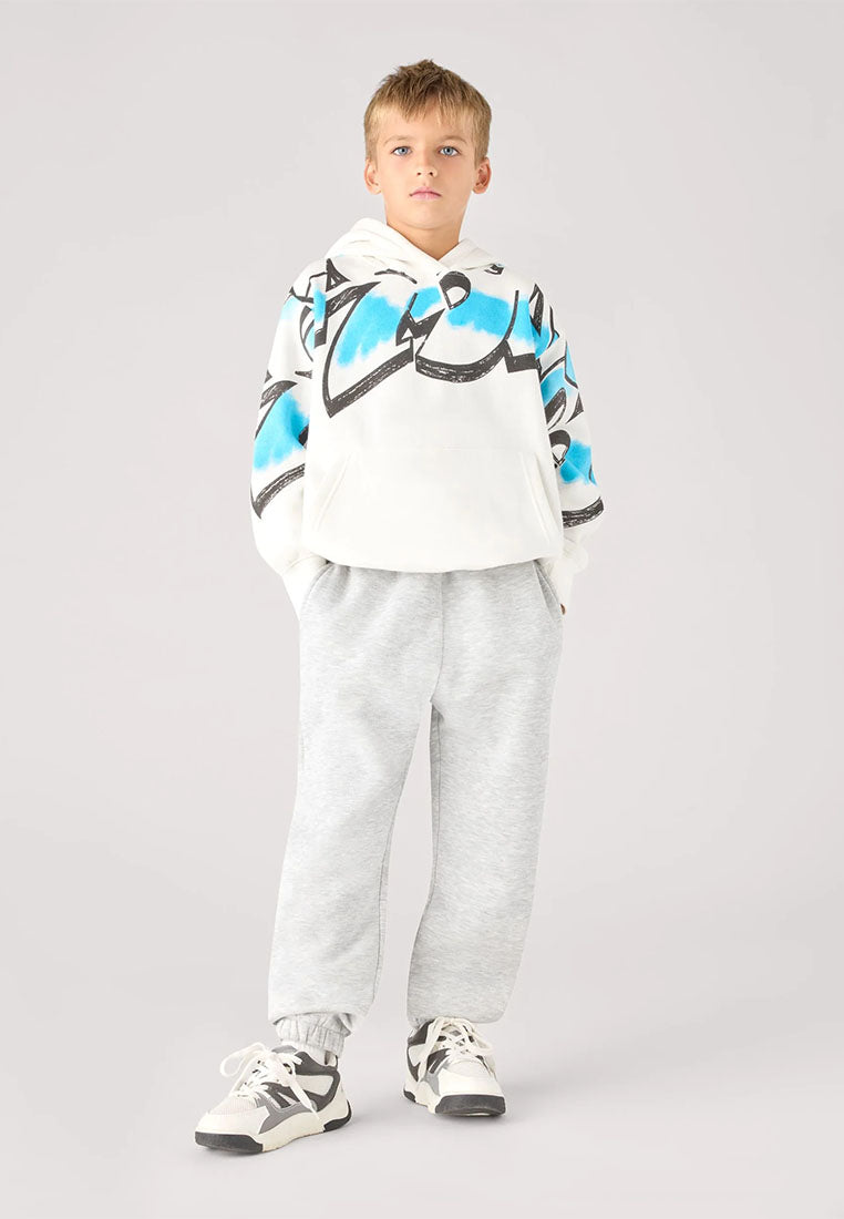 Hoodie with graffiti print for Boys