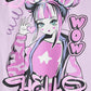 Long-sleeve T-shirt with print and double sleeves for Girls