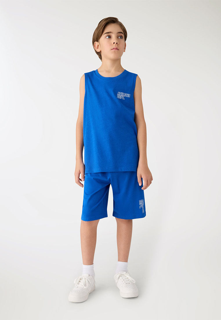 Boys Plain Colour Tank Top