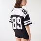 Women’s Oversized Mesh "89" Jersey Shirt