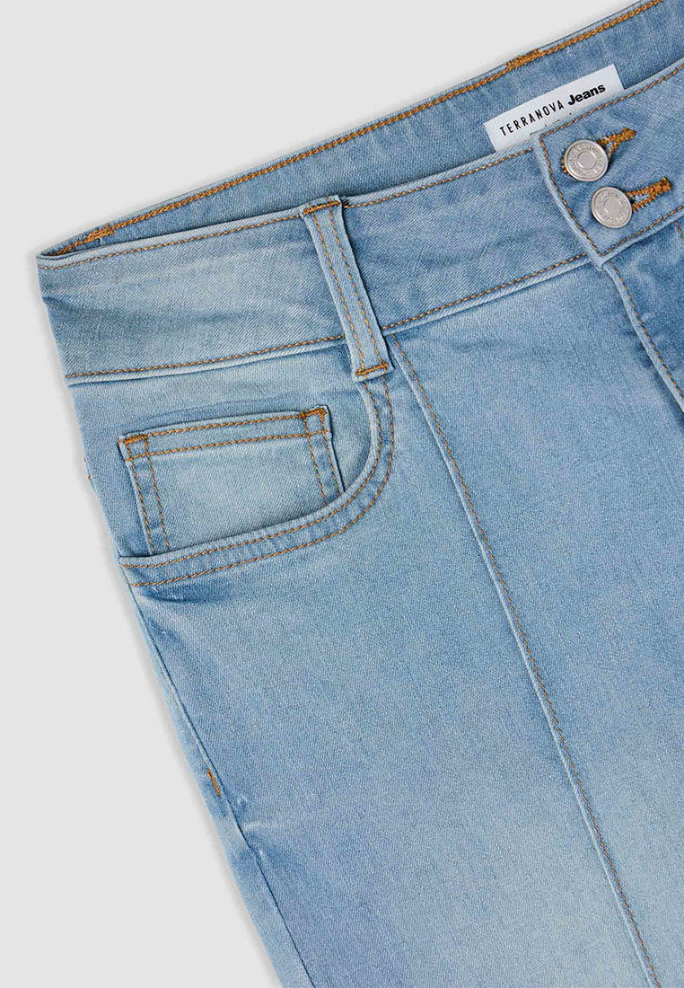 Women's Low-rise flared jeans
