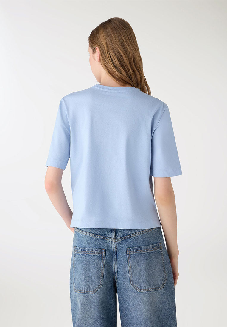 Women's Sea print T-shirt