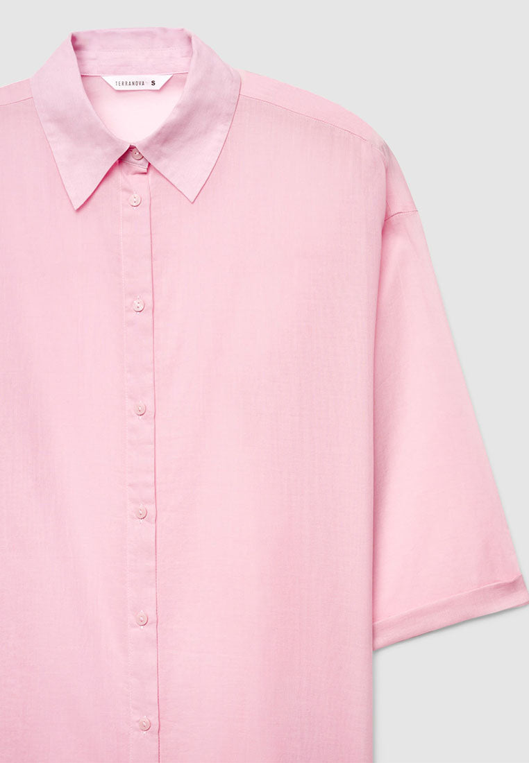 Women's Loose Fit Maxi Shirt