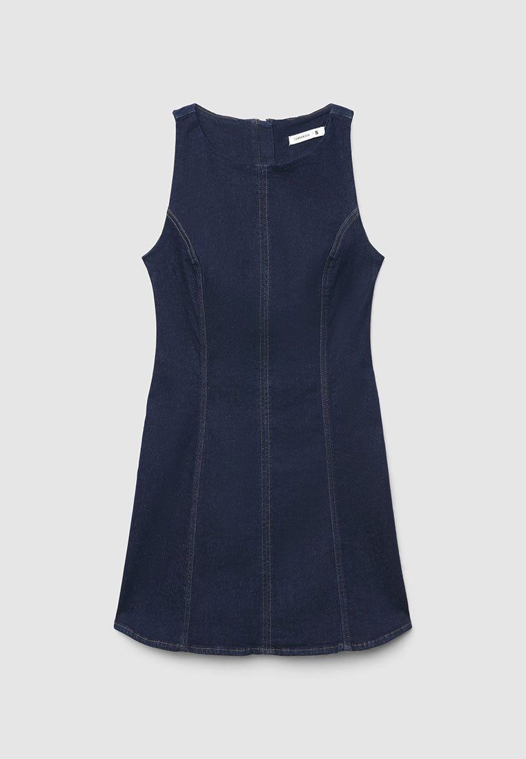 Women’s Sleeveless Denim Mini Dress