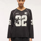Women's Wide-cut mesh T-shirt