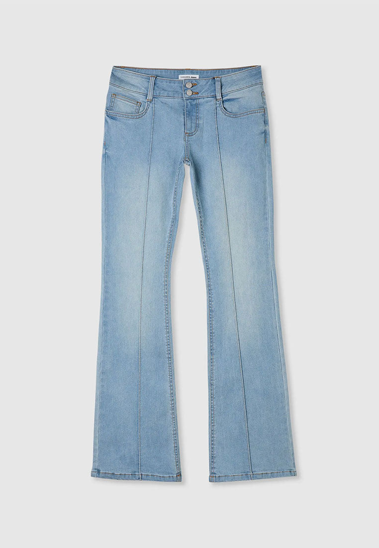 Women's Low-rise flared jeans