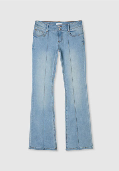 Women's Low-rise flared jeans