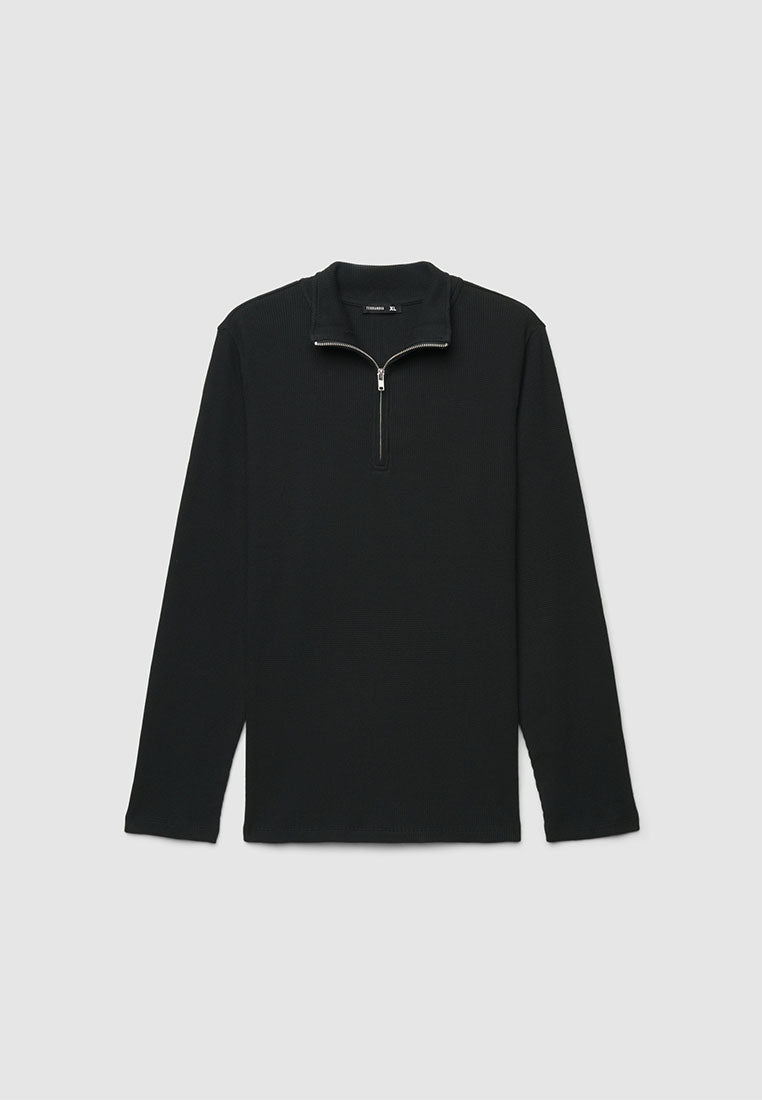 Men's Long Sleeved Plain T-shirt