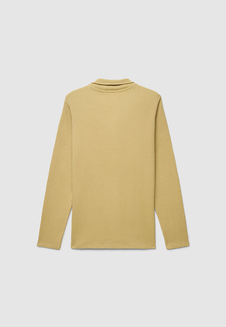 Men's Long Sleeved Plain T-shirt