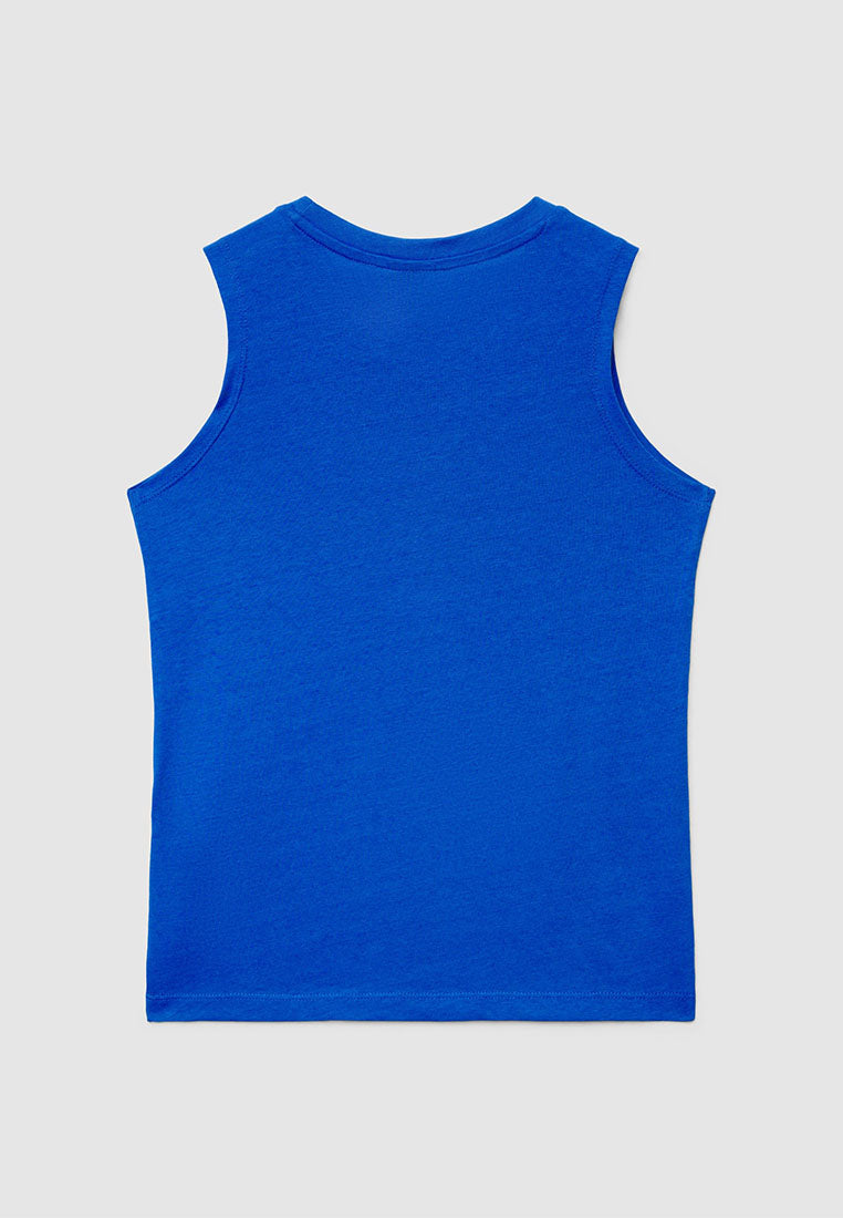 Boys Plain Colour Tank Top