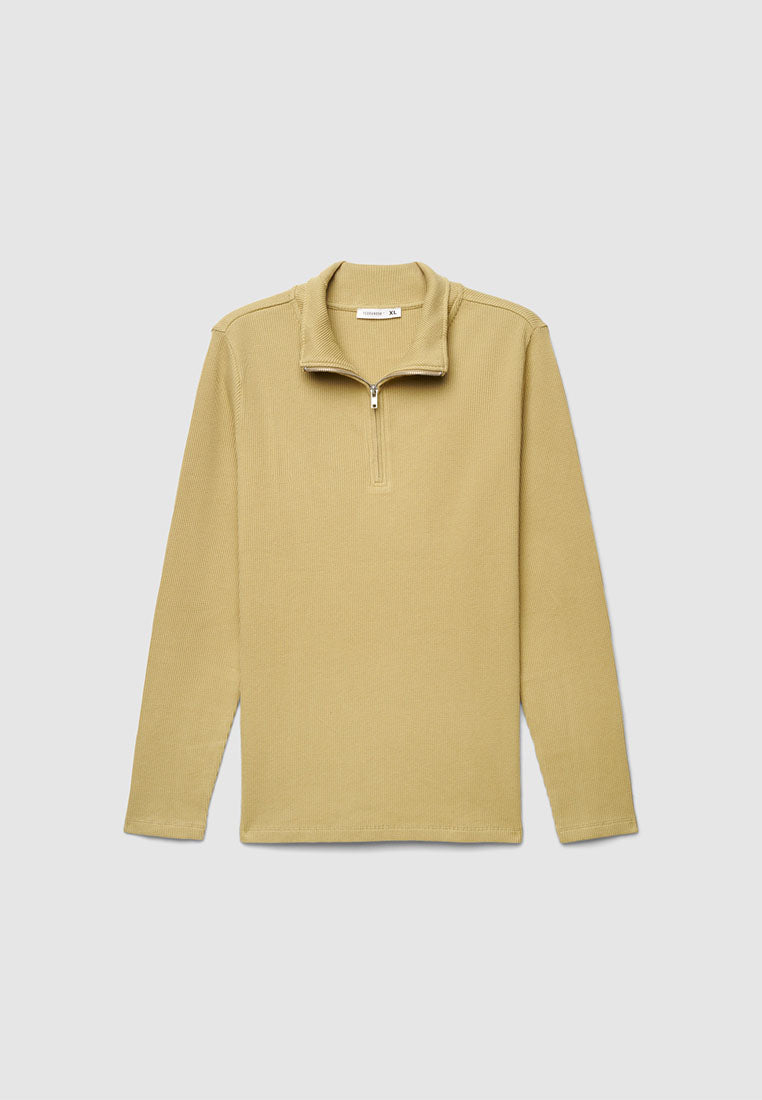 Men's Long Sleeved Plain T-shirt