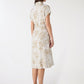 Women's Leaf print Dress