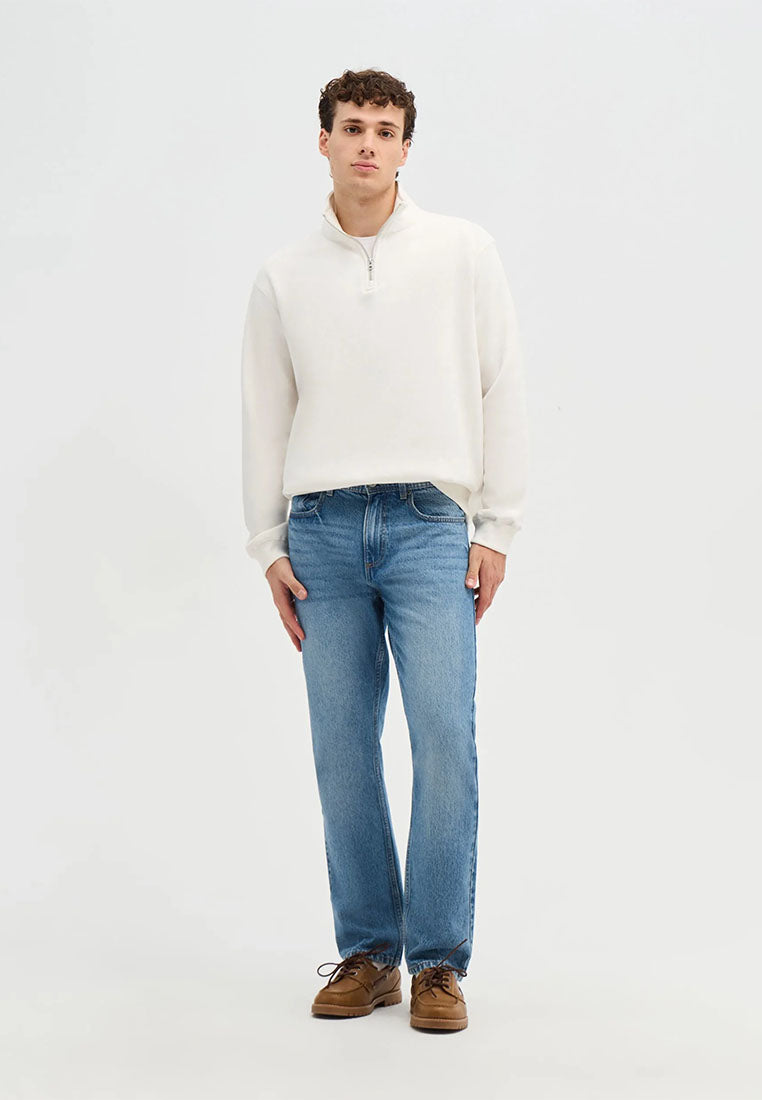 Men's Plain-Coloured Sweatshirt