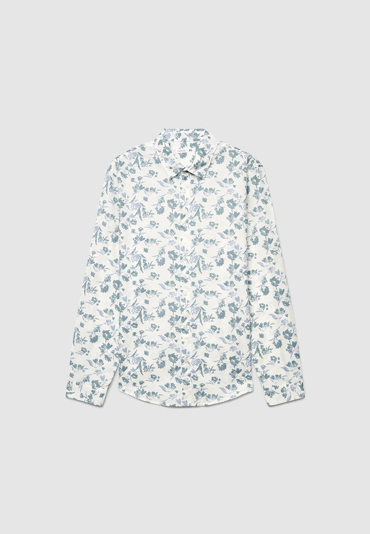 Men's Floral Print Shirt