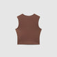 Women's Square-Neck Cropped Tank